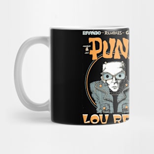 PUNK MAGAZINE- ZINE- LOU REED #1 Mug